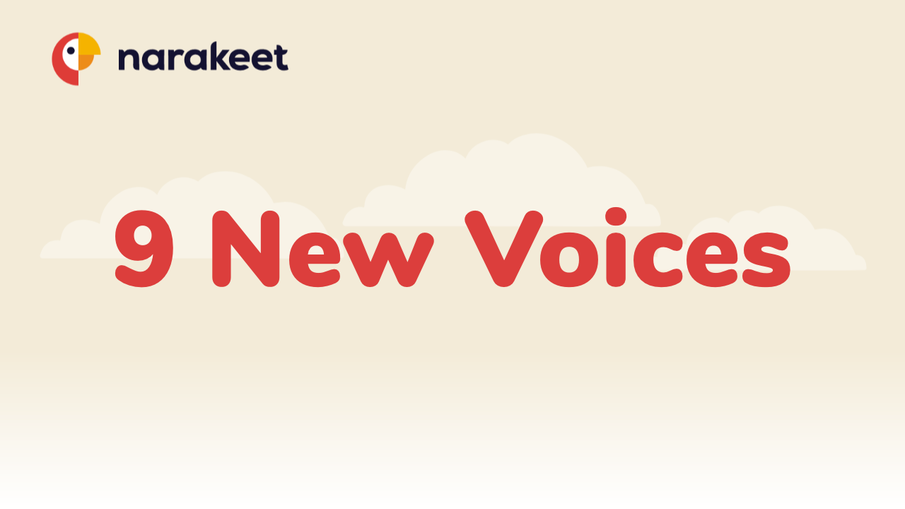 Seven Multi-Lingual AI Voice Upgrades