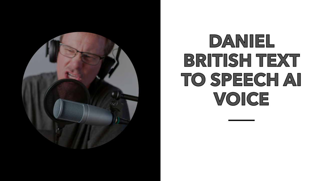 text to speech generator daniel