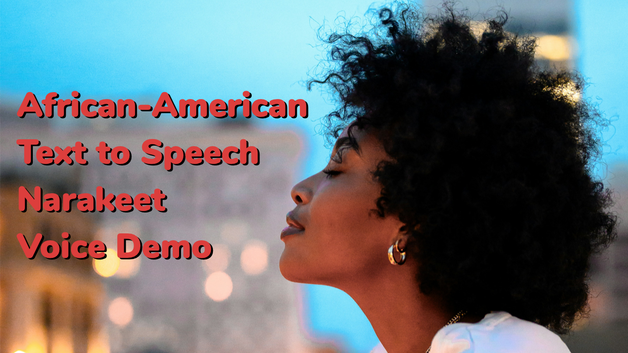 African-American Voice Generator